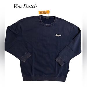 Von Dutch Cotton Long Sleeve Sweatshirt